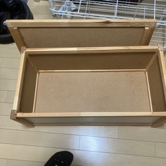 木の箱決まりましたの画像