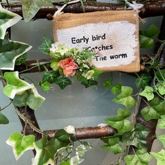 インテリア　木製　置物　オブジェ　鳥　バードの画像