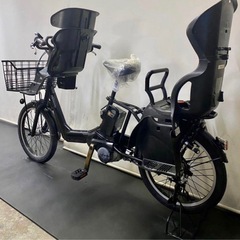 1年保証 新型　パナソニック　ギュット　20インチ　3人乗り　電動アシスト自転車　g1225の画像