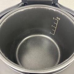 【ご来店限定】＊ LOCABO 5合炊き 炊飯器　2021年製＊1219-3の画像