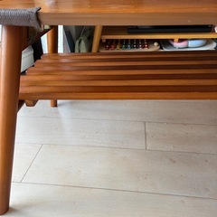 リビングテーブル　2台　折りたたみ可能の画像