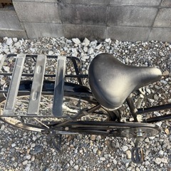 ブリヂストン 実用車 26インチ 整備済み ブラック 通勤・通学 レトロ自転車の画像