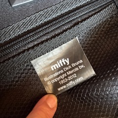 キャリーケース☆ミッフィーの画像