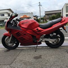 福山市　瀬戸町　スズキ RF900R GT73A 逆車 フルパワー 300km/h フルスケールメーター エンジン始動 書類付 ヨシムラ マフラー レストア 部品取り スペアの画像