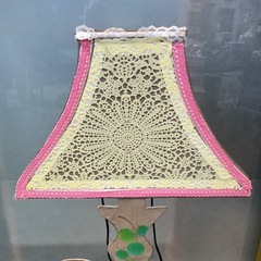 ランプ　電気スタンド　金属製　アイアンの画像