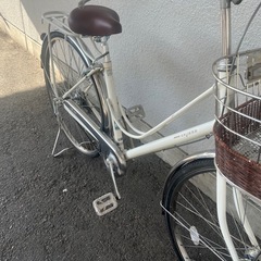 12J151　　ホームサイクル２７サイズ　オートライト付き　★自転車専門店の中古車です★　【消費税込み・防犯登録６００円込みの画像