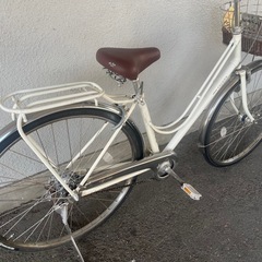 12J151　　ホームサイクル２７サイズ　オートライト付き　★自転車専門店の中古車です★　【消費税込み・防犯登録６００円込みの画像