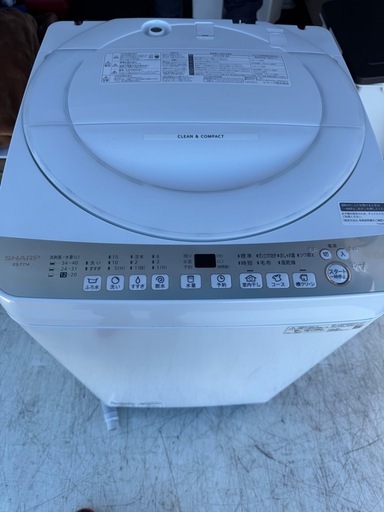 Sharp 単身用7kg 洗濯機