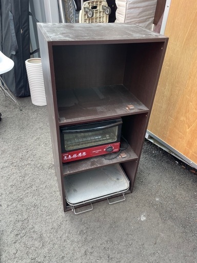 無料カラーボックス (5511 リサイクル) 横浜の収納家具《カラー