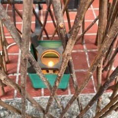 アンティーク　ランプ　照明の画像