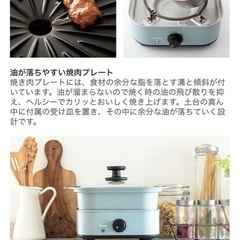 未使用　ピーコック　グリル　鍋　プレート　焼肉　の画像