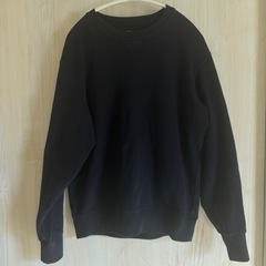 UNIQLO スウェット　ネイビーの画像