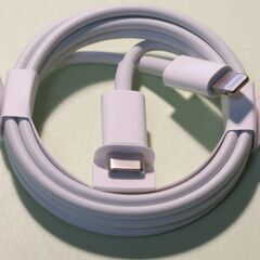 新品 Apple純正品　USB タイプC to ライトニングケーブル 正規品の画像