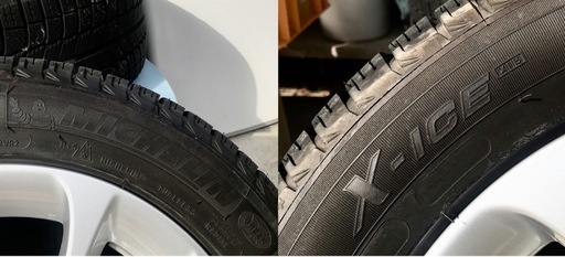 アウディ A3  純正ホィール付きスタッドレス　205/55R 16×4本　室内保管 美品
  