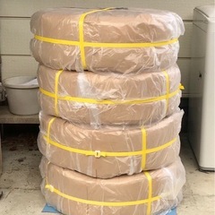 アウディ A3  純正ホィール付きスタッドレス　205/55R 16×4本　室内保管 美品
  の画像