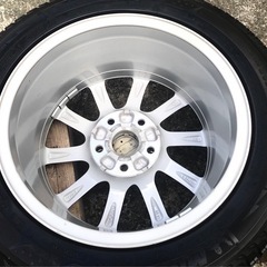 アウディ A3  純正ホィール付きスタッドレス　205/55R 16×4本　室内保管 美品
  の画像