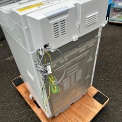 シャープ 5.5kg 2022年製 洗濯乾燥機 ES-TX5F 単身の画像