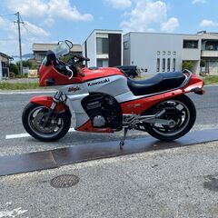 福山市　瀬戸町　カワサキ GPZ750R ZX750G 実動 車検R8年5月付き 900R仕様外装 K-FACTORYマフラー 軽量 レストア ツーリング カスタムベースにもの画像