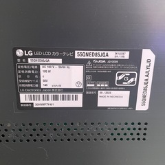 55型テレビ➕
テレビ台の画像