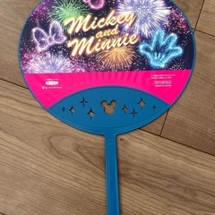 非売品！ミッキーミニーうちわの画像