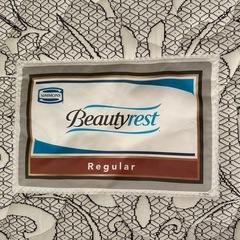 良品⭐︎シモンズダブルベッド　ビューティーレスト　レギュラー
の画像