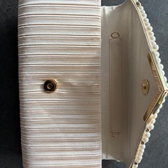 結婚式用鞄、ネックレスの画像