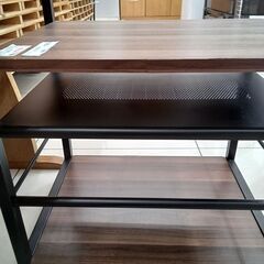 ★リユースのサカイ日立店★HJ8679  ラック（プリンターワゴン） ブラウン H54×D37×W48.5 クリーニング済み の画像