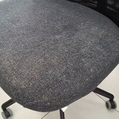 ★リユースのサカイ日立店★HJ8680  オフィスチェア グレー H130×D56×W130 クリーニング済み の画像