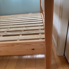 シングルベッド　無印良品の画像