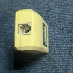 ELECOM ラインセパレータ内蔵ADSLスプリッタ LD-ADSLSPR2　取りに来られる方限定　先着順の画像