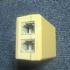 ELECOM ラインセパレータ内蔵ADSLスプリッタ LD-ADSLSPR2　取りに来られる方限定　先着順の画像