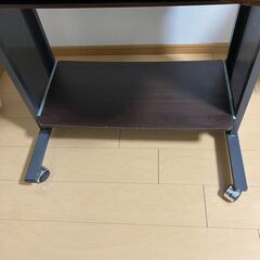 【収納力あり】パソコンデスク／PCラック（※一部変形あり・分解渡し可）の画像