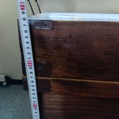 木製　長持の画像