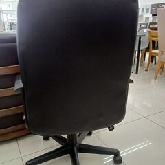 ★リユースのサカイ日立店★HJ8681  オフィスチェア ブラック H106×D53×W64 クリーニング済み の画像