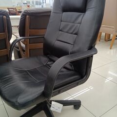★リユースのサカイ日立店★HJ8681  オフィスチェア ブラック H106×D53×W64 クリーニング済み の画像