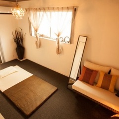 【美品】シャビーシックなラタンソファの画像