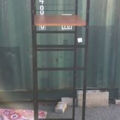 JM20549K)ランドリーラック＜幅：約60～92㎝ 高さ：約192cm 奥行40cm ＞中古品【取りに来られる方限定】　 -の画像