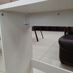 ★リユースのサカイ日立店★HJ8682  ラック付きデスク ホワイト H71×D35×W90 クリーニング済み の画像