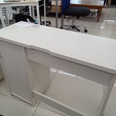 ★リユースのサカイ日立店★HJ8682  ラック付きデスク ホワイト H71×D35×W90 クリーニング済み の画像