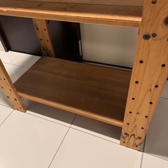 【お取引き中
】無印良品 木製ラック シェルフ 棚 収納ラックの画像