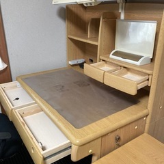 学習机　椅子　ワゴンの画像
