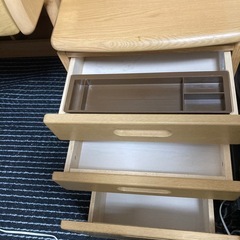 学習机　椅子　ワゴンの画像