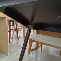 ★リユースのサカイ日立店★HJ8683  テーブル ブラック H71.5×D75.5×W120.5 クリーニング済み の画像