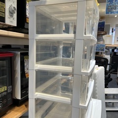 【衣装ケース】【4段ケース】【衣類収納】※在庫1点クリーニング済み【管理番号1219】五の画像