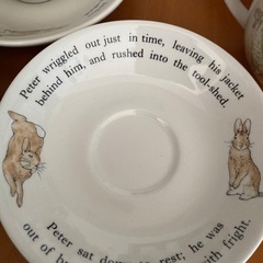 ピーターラビット　ティーセット　カップ&ソーサーの画像