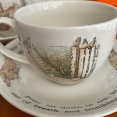 ピーターラビット　ティーセット　カップ&ソーサーの画像