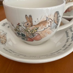 ピーターラビット　ティーセット　カップ&ソーサーの画像
