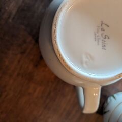 お客さま用　お茶セット　茶碗4 お菓子小皿5　ポットの画像