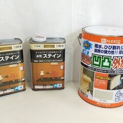 【年末年始営業のお知らせ】12月29日～1月4日までお休みとさせていただきます △ 水性塗料 水性ニス他おまとめ12点 未使用品の画像