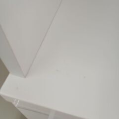 ★リユースのサカイ日立店★HJ8685  レンジボード ホワイト H180×D40×W80 クリーニング済み の画像